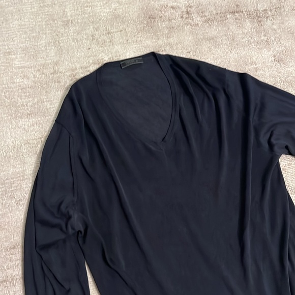 NAVY PRADA PULLOVER SWEATEE - Picture 3 of 7